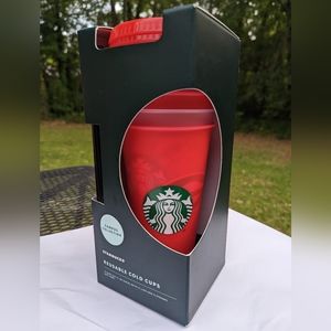 Starbucks UGA Reusable Cold Cups